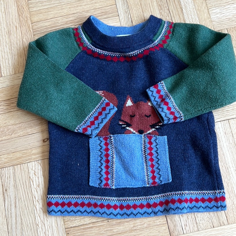 Hanna Anderson baby sweater set 80cm 18-24m boy